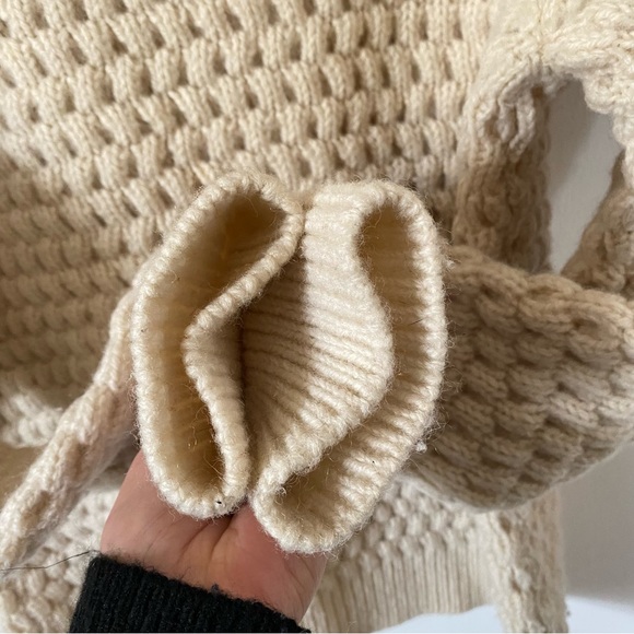 Vintage Wool Fishermans Sweater Whaler Sportswear England Abercrombie & Fitch - Picture 8 of 13